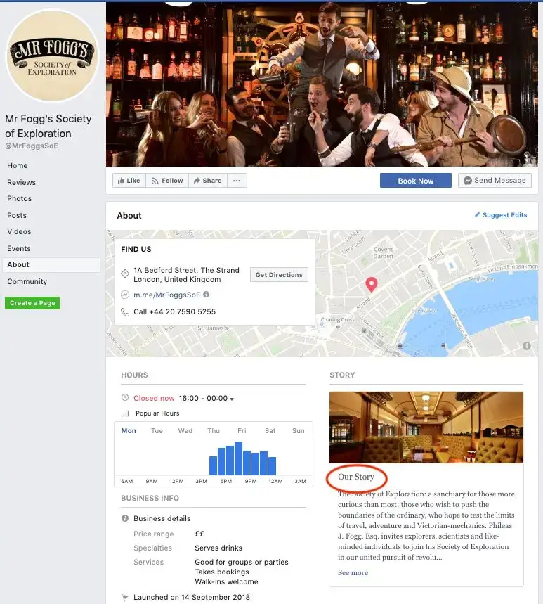 How to Write a Great Facebook Bio for Your Restaurant