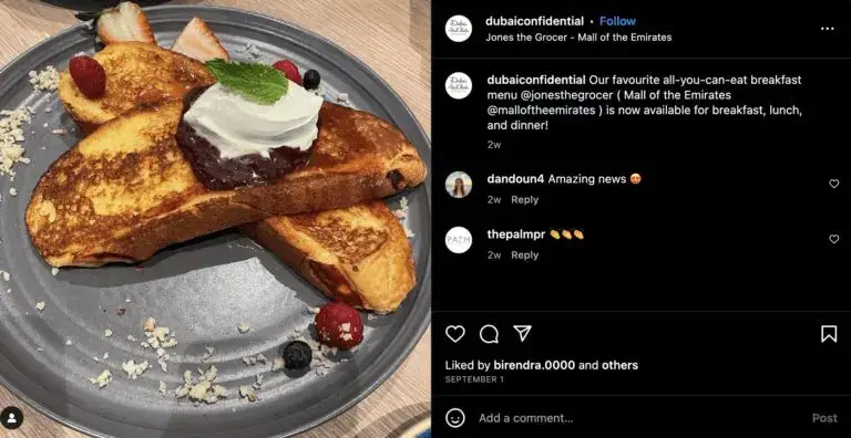 10 Dubai Food & Restaurant Media Accounts Worth Following