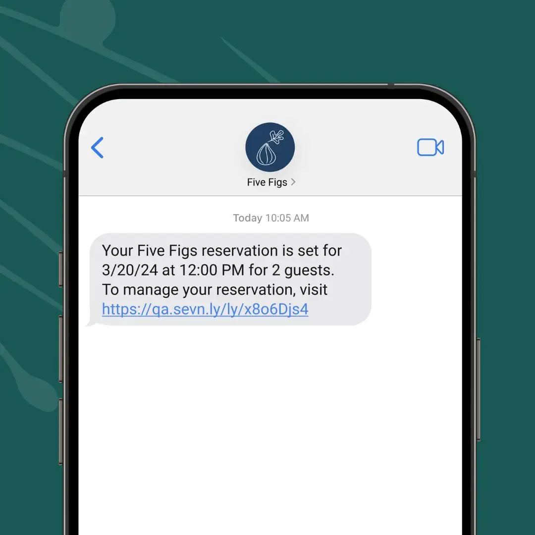 OUTRCH SMS Booking Notifications