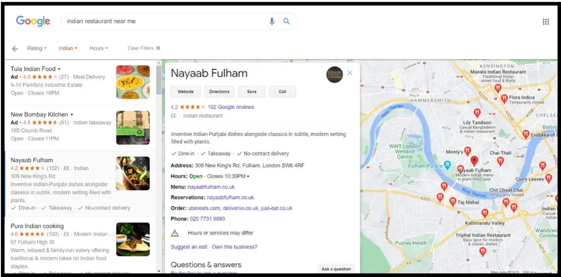 How to Optimize Your Restaurant’s Ranking in Google Maps