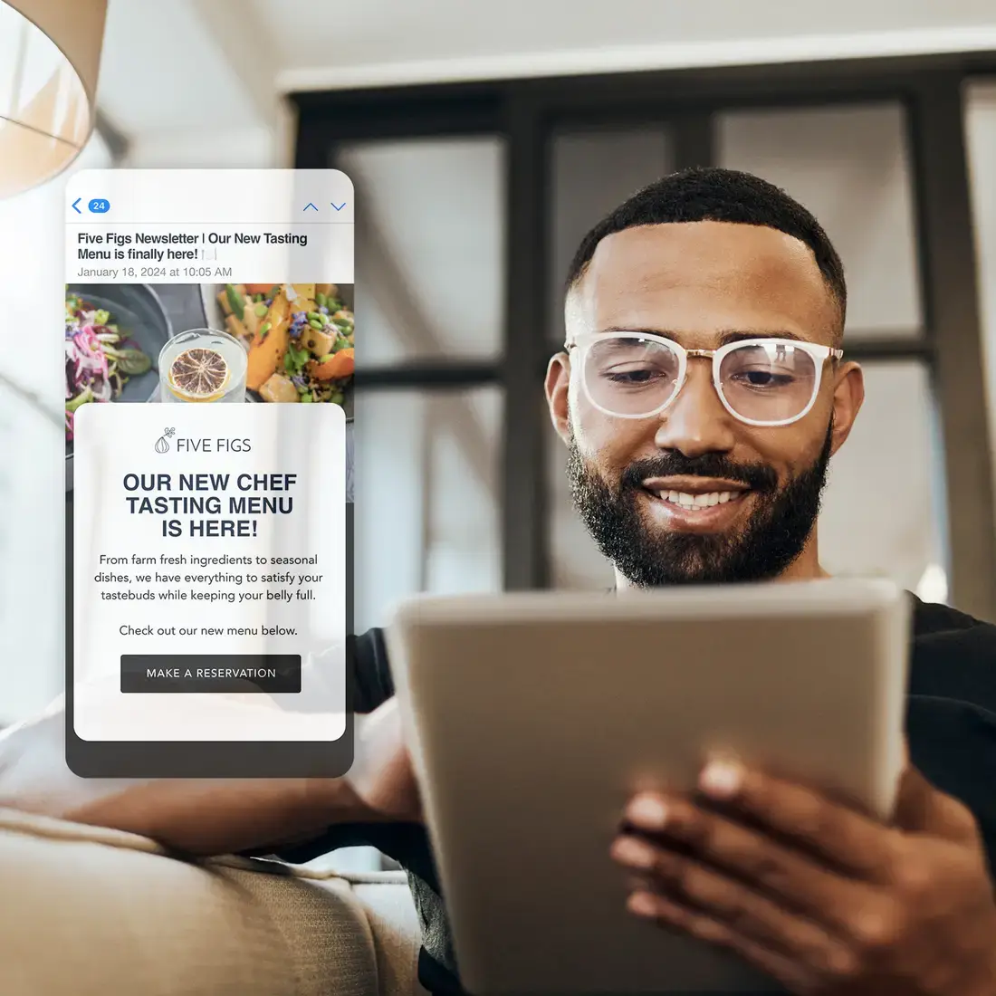 Email marketing software built for restaurants