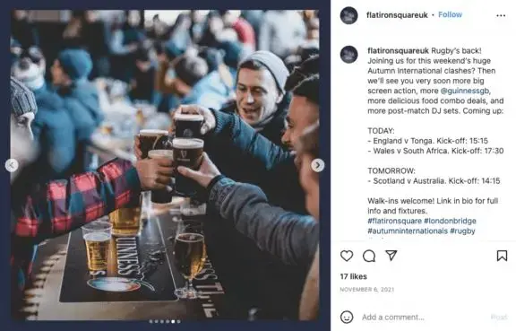 How to Use Instagram Business To Increase Awareness and Drive More Reservations
