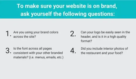4 Keys To The Best Restaurant Websites