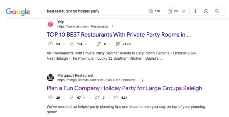 4 Quick-Win Restaurant SEO Tips to Capture Holiday Diners