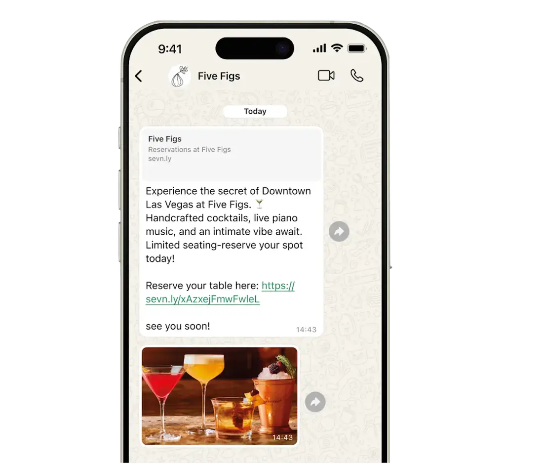 Send text messages guests will crave