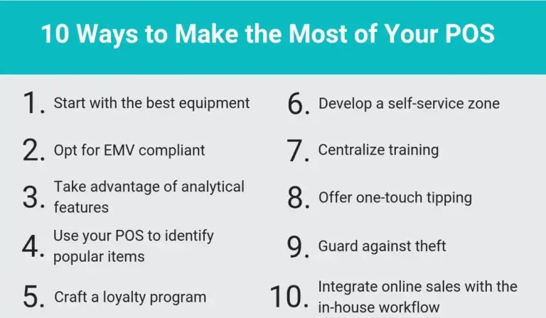 10 Ways To Make The Most Out Of Your Restaurant POS System
